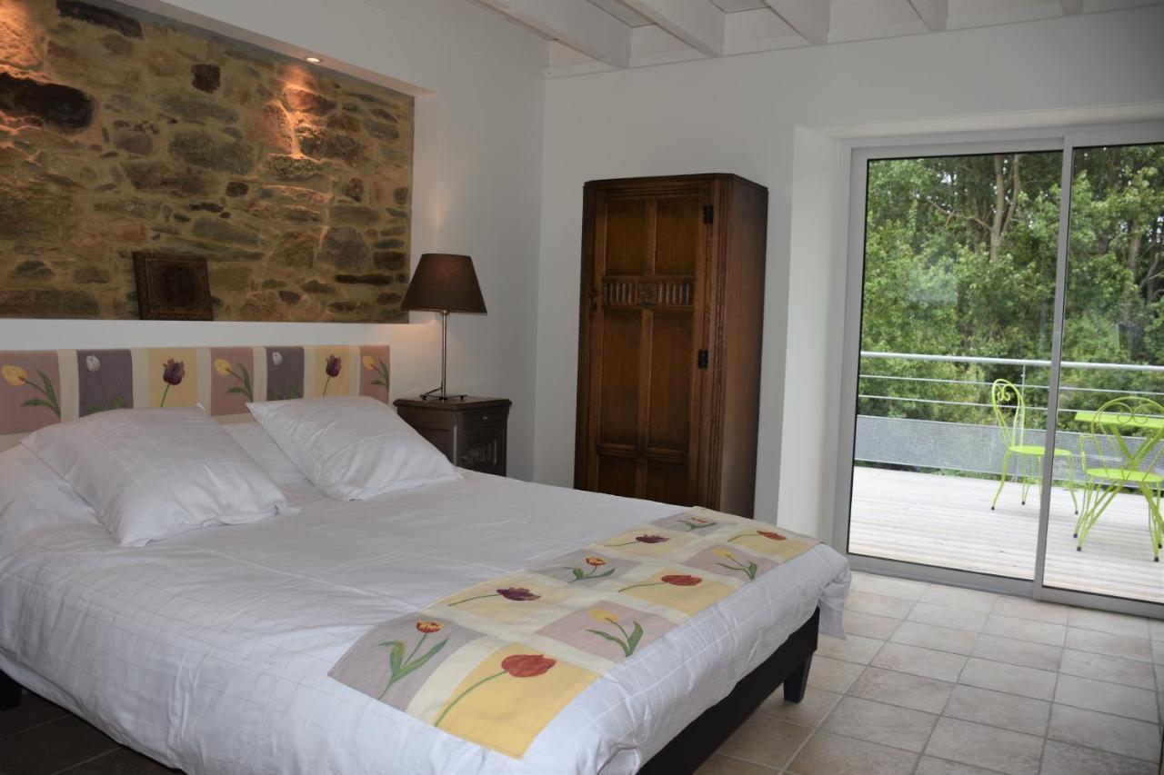 Bed and Breakfast Domaine Des Fougeres Guimaec Экстерьер фото