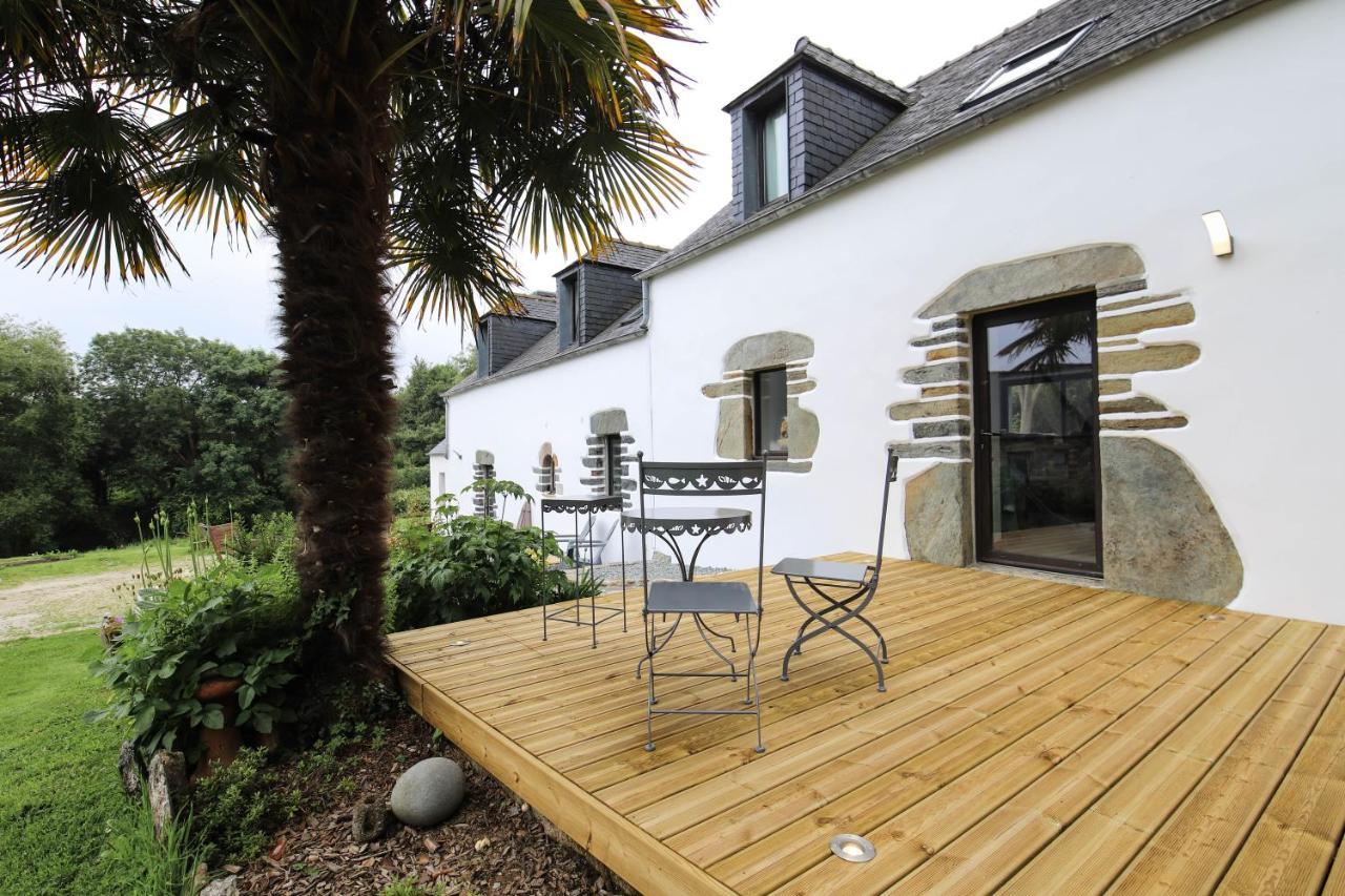 Bed and Breakfast Domaine Des Fougeres Guimaec Экстерьер фото